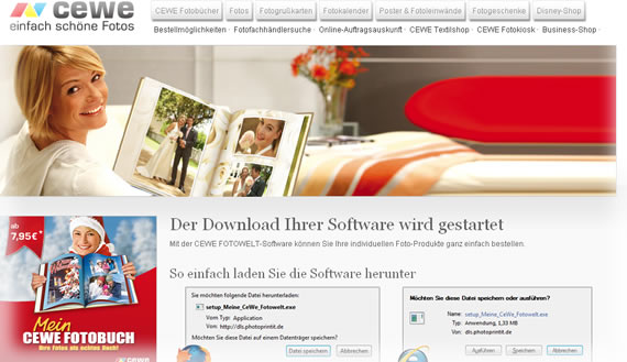 Cewe Fotobuchsoftware