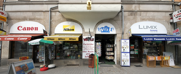 Unser Fotofachgesch&auml;ft Dresden-Wei&szlig;er Hirsch