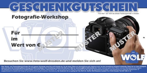 Muster Workshop Gutschein 50