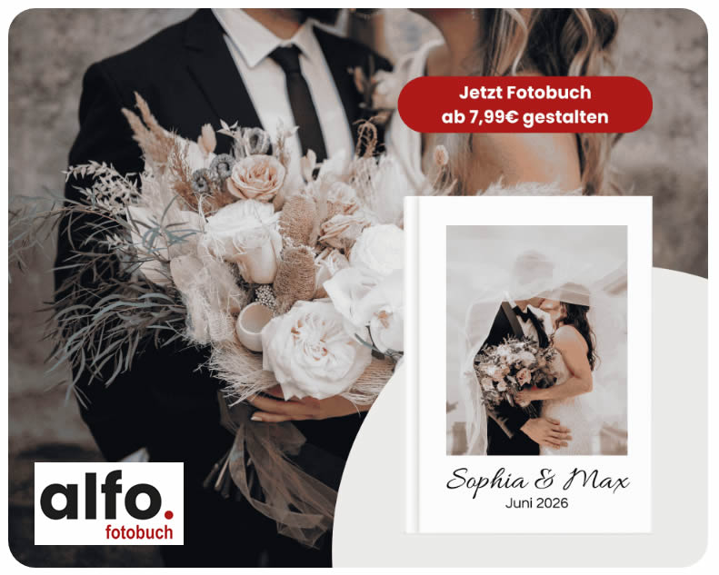 Fotobuch und andere Fotogeschenke gestalten und bestellen - alfo.fotobuch