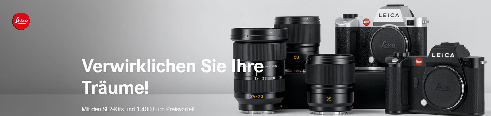 1400€ beim kauf einer Leica SL2 sparen - bis 31.01.2024