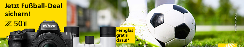 Solange Vorrat reicht - Nikon Z50 II Kit kaufen und Aculon 8x21 Gratis dazu erhalten