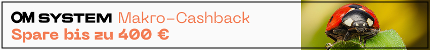 Noch bis 28.09. sparen mit der Cashback-Aktion von OM SYSTEM