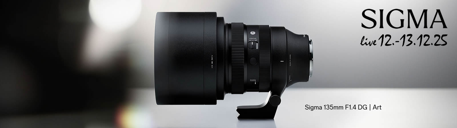 SIGMA live bei Foto Wolf am 12. und 13.Dezember 2025