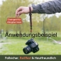 Preview: Anwendungsbeispiel von der Handschlaufe an einer Kamera