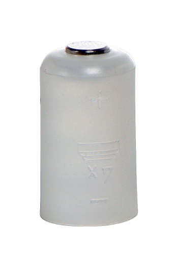 Preview: Alkaline Batterieadapter (4xLR44 a 1,5V) = 6V PX28 f. Praktica