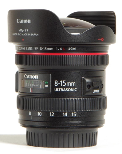 Preview: Canon EF 8-15mm/F4,0 L USM Fisheye *gebraucht*