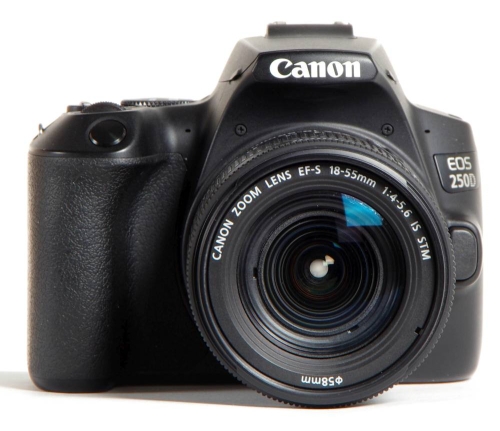 Preview: Canon EOS 250D Kit 18-55mm/F4,0-5,6 IS STM *gebraucht*