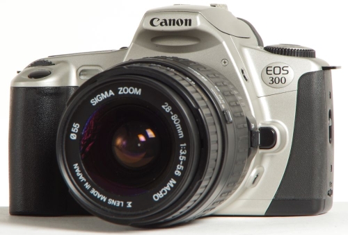 Preview: Canon EOS 300 Kit Sigma 28-80mm/F3,5-5,6 *gebraucht*