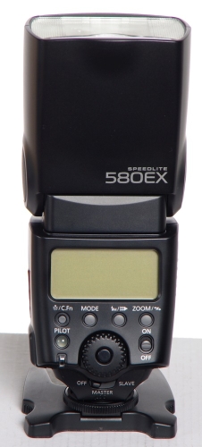 Preview: Canon Speedlite 580EX Blitzgerät *gebraucht* #2