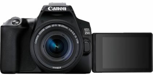 Canon EOS 250D Kit 1855mm IS STM kleine Spiegelreflexkamera mit