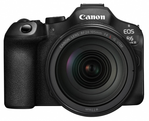 Canon R6 Mark III Kit mit 24-105 f4,0 Ansicht von vorn