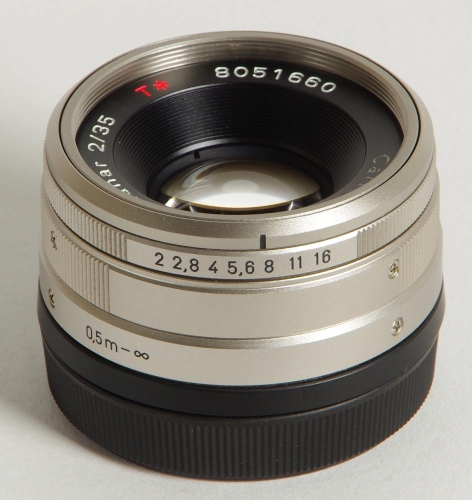 Contax Carl Zeiss Planar T* 2,0/35mm für Contax G-Mount *gebraucht*