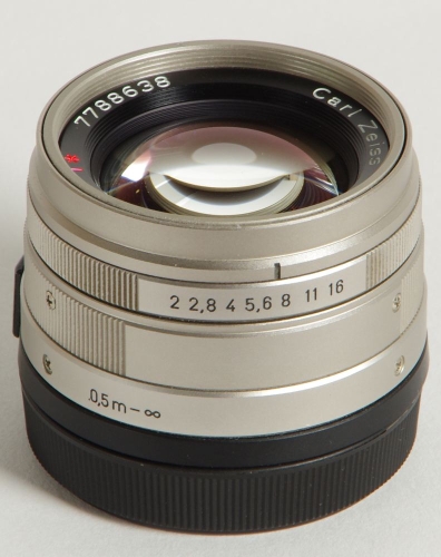 Contax Carl Zeiss Planar T* 2,0/45mm für Contax G-Mount *gebraucht*