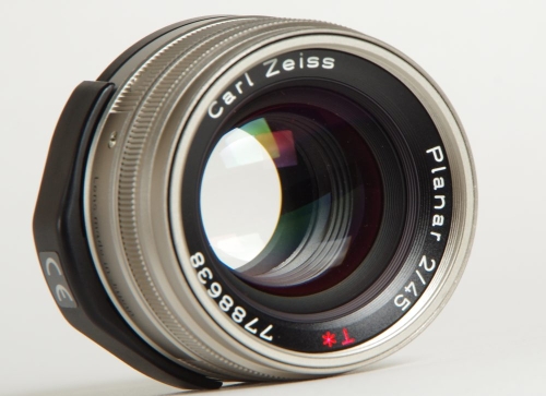 Contax Carl Zeiss Planar T* 2,0/45mm für Contax G-Mount *gebraucht*