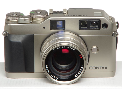 Contax G1 Messsucherkamera Kit Carl Zeiss Planar T* 2,0/45mm