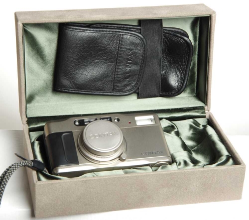 Contax TVS mit Box und Lederhülle