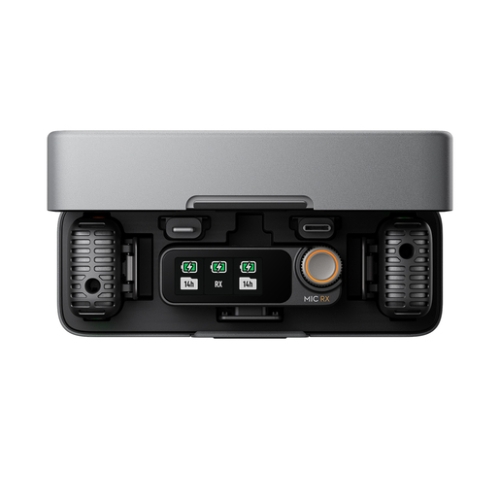DJI MIC 2 Funkmikrofonsystem (2 TX + 1 RX + Charging Case) 2 Sender + 1 Empfänger