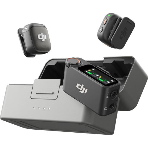 DJI MIC 3 Funkmikrofonsystem (2 TX + 1 RX + Charging Case) 2 Sender + 1 Empfänger