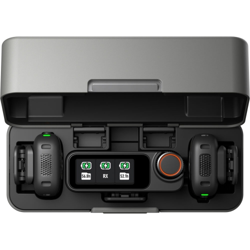 DJI MIC 3 Funkmikrofonsystem (2 TX + 1 RX + Charging Case) 2 Sender + 1 Empfänger