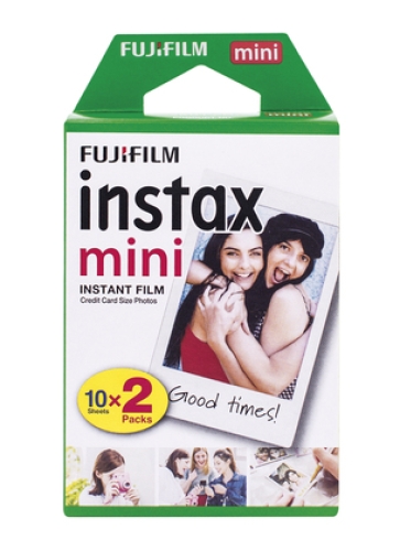 Fujifilm Instax Mini 2er Pack Sofortbildfilm (2x10 Aufnahmen)