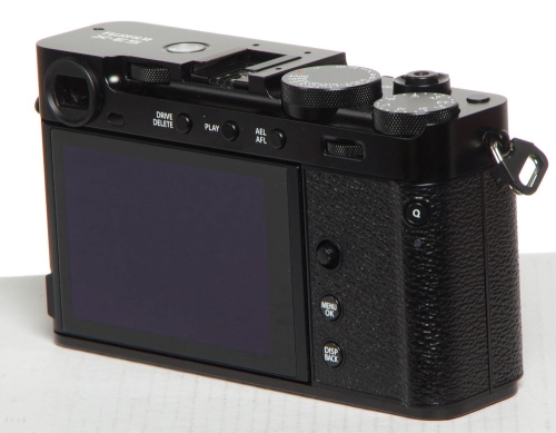 Fujifilm X-E5 Body schwarz + Halbledertasche + Daumenstütze + Softauslöser *Demo*