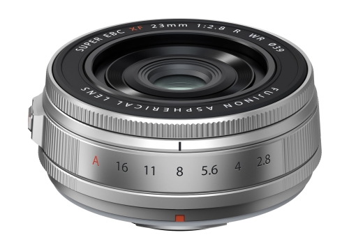 XF 23mm F2,8 in Silber