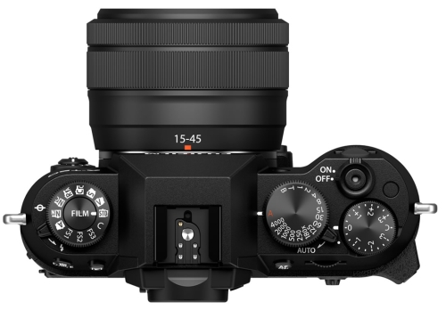 Fujifilm X-T50 Ansicht von oben