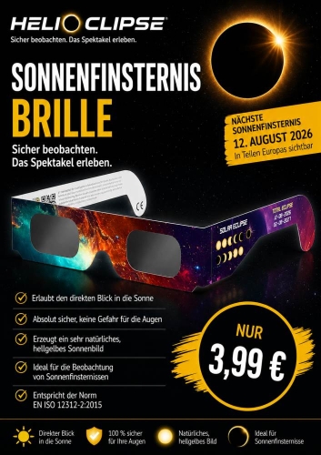 Helioclipse Sonnenfinsternis Brille