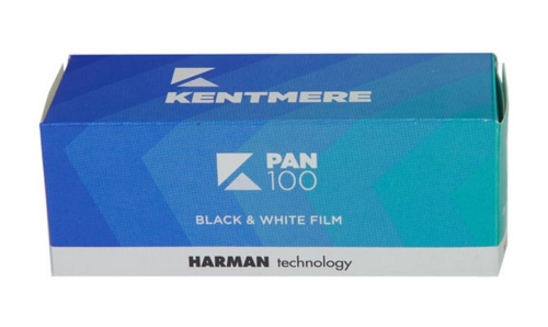 Bild von Originalverpackung von Kentmere Pan 100 Film