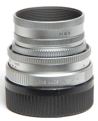Leica Elmar-M 50mm/F2,0 silbern verchromt Version 11823 *gebraucht*