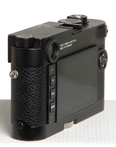 Preview: Leica M10 (Typ 3656) schwarz Gehäuse/Body inkl. Handgriff *gebraucht*