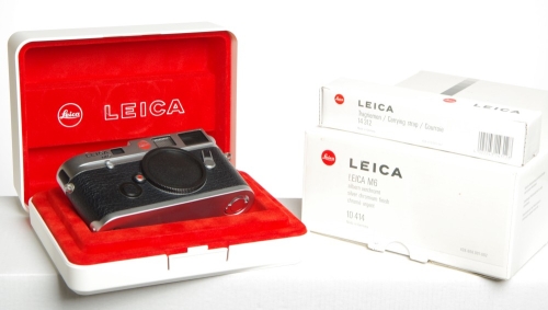 Leica M6 Body silbern verchromt Version 10414 *gebraucht*
