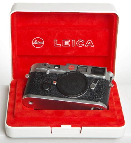 Leica M6 Body silbern verchromt Version 10414 *gebraucht*