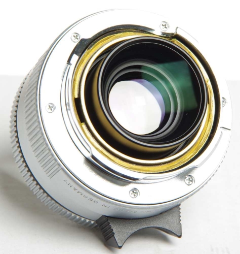 Leica Summicron-M 35mm/F2,0 ASPH. silbern verchromt Version 11882 *gebraucht*