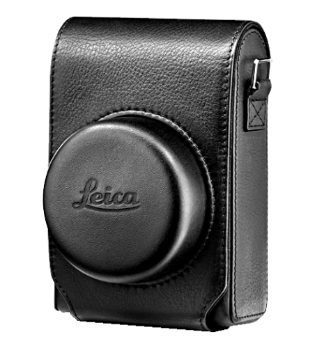 Leica Ledertasche Schwarz