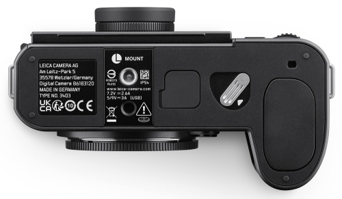 Preview: Leica SL3-S Ansicht von unten