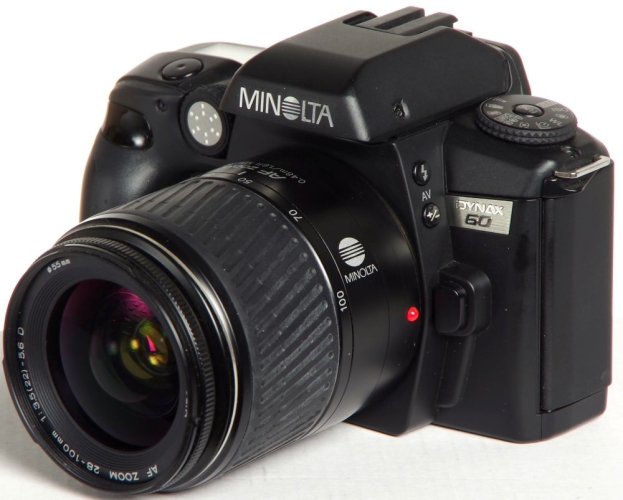 Minolta Dynax 60 Kit 28-100 schwarz *gebraucht*
