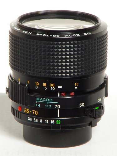 Minolta MD 35-70mm/3,5 für Minolta Manuell-Fokus *gebraucht*
