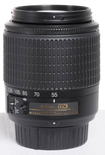Nikon AF-S 55-200mm/F4,0-5,6 G DX ED schwarz *gebraucht*