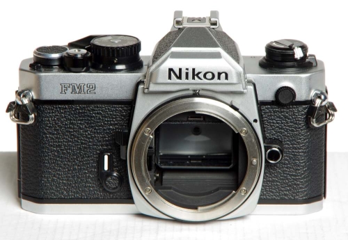 Nikon FM2n Gehäuse/Body silber *gebraucht*