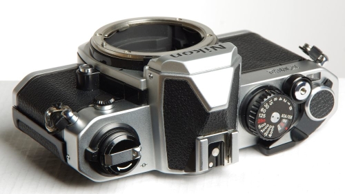 Nikon FM2n Gehäuse/Body silber *gebraucht*