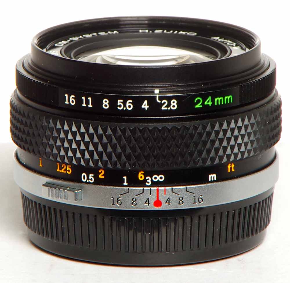 Olympus OM-SYSTEM H. Zuiko Auto-W 24mm/F2,8 für OM-Bajonett *gebraucht*