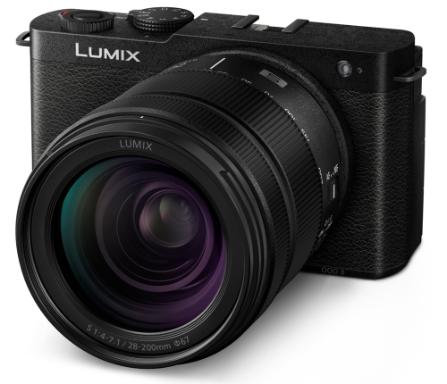 Panasonic S9  mit Objektiv