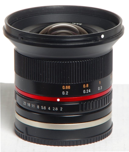 Samyang 12mm/F2,0 NCS CS Ultra Wide Angle Lens für Sony E-Mount *gebraucht*