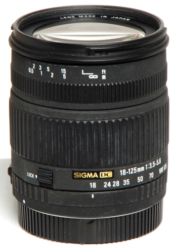 Sigma 18-125mm/F3,5-5,6 DC für Canon EF-Mount *gebraucht*