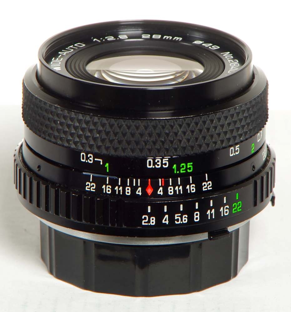 Soligor MC 28mm/F2,8 für Minolta MD *gebraucht*