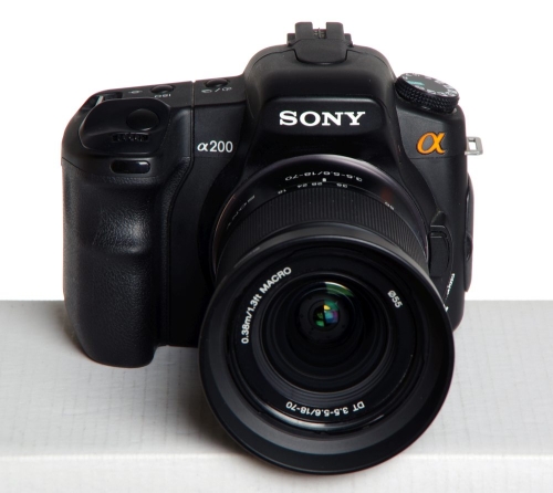 Sony Alpha 200 (A200) Kit Sony SAL 18-70mm *gebraucht* #2