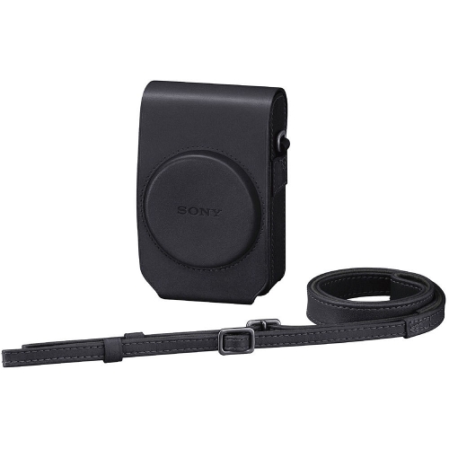 Sony LCS-RXG Ledertasche schwarz für Sony RX100-Serie, HX90, WX500