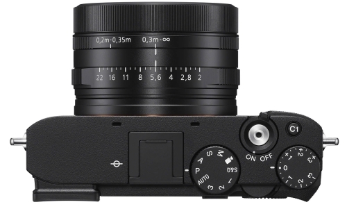 Sony RX1R Mark III Topansicht von oben